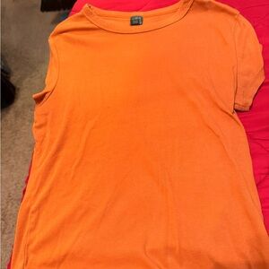 Wild Fable Orange Short Sleeve Tee